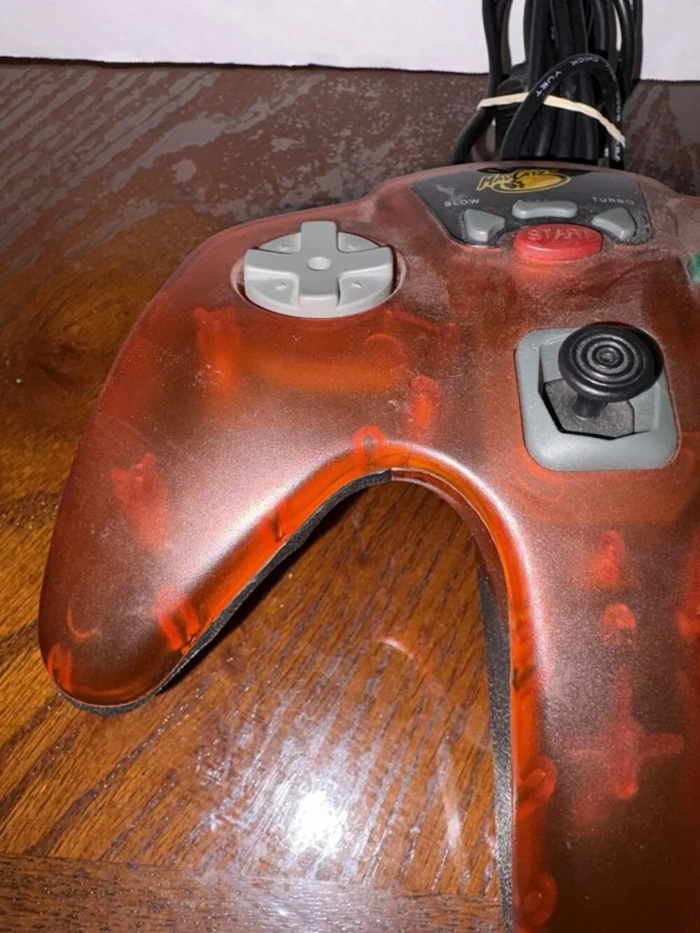 N64 Controller MadCatz Translucent Red Gamepad for Nintendo 64 Tested